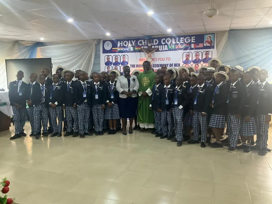 Induction Ceremony for Pioneer Set at Holy Child College